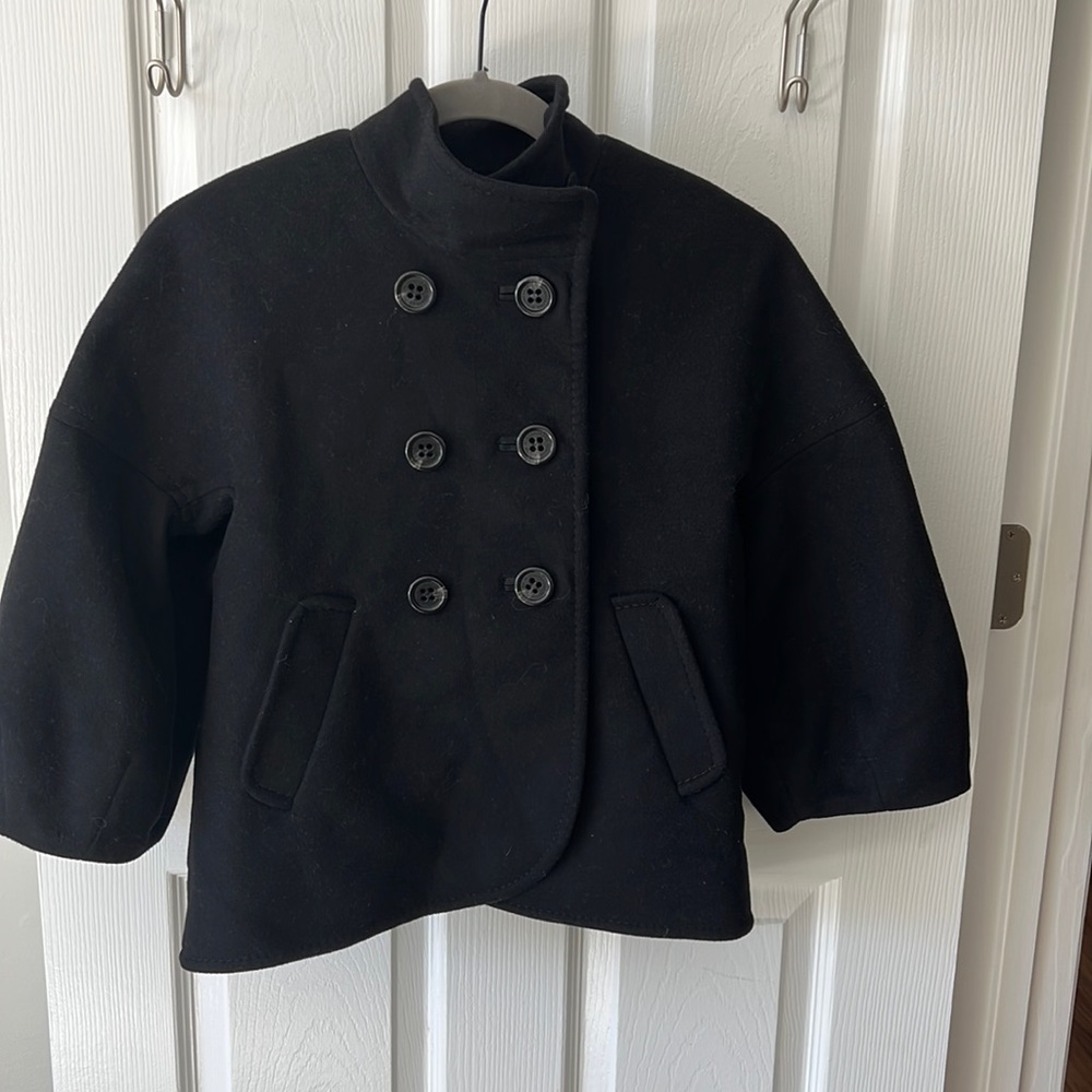 BCBG black wool jacket